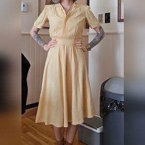 True Vintage 1950s Day Dress